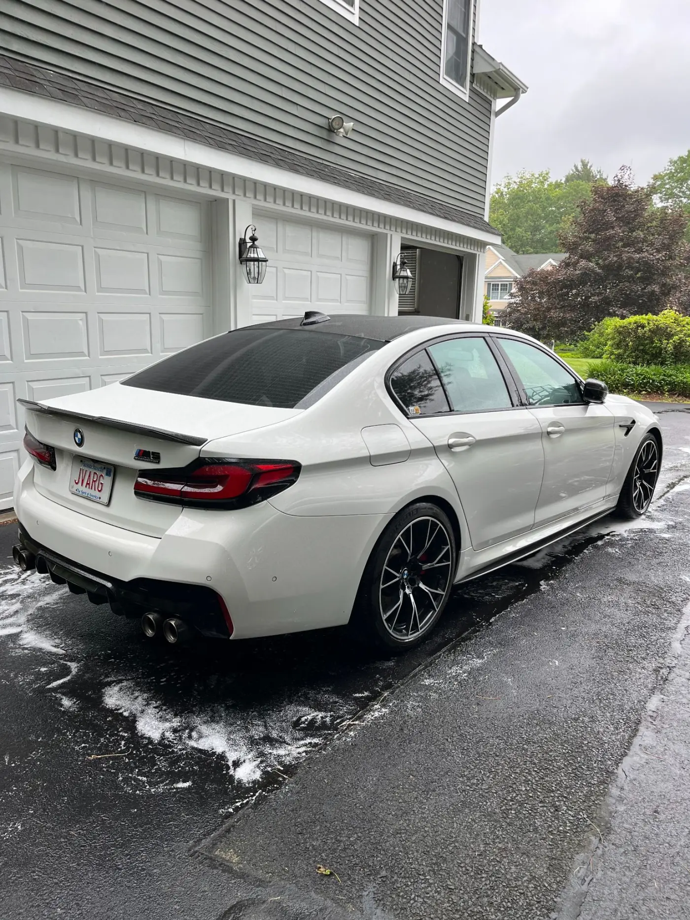 BMW M5 after two-step paint correction by Spade Detailing